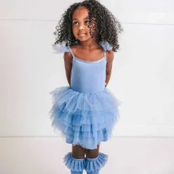 Posh Peanut Tulle Smocked Dress Discount