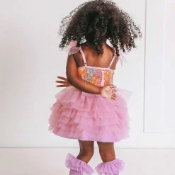 Posh Peanut Tulle Smocked Dress Flash Sale