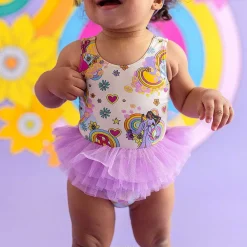 Posh Peanut Tulle Swimsuit Clearance