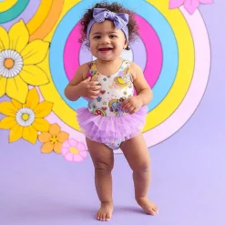 Posh Peanut Tulle Swimsuit Clearance