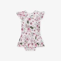 Posh Peanut Twirl Skirt Bodysuit Dress Discount