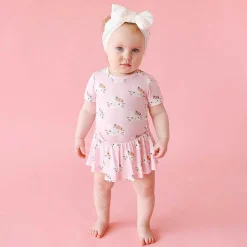 Posh Peanut Twirl Skirt Bodysuit Dress Cheap