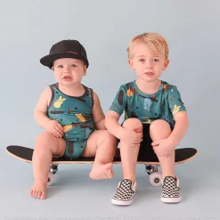 Posh Peanut Varsity Romper Store