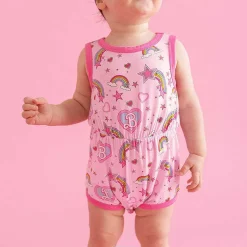 Posh Peanut Varsity Romper New