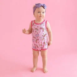 Posh Peanut Varsity Romper New