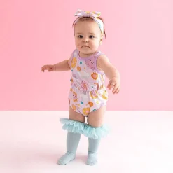 Posh Peanut Varsity Romper Hot
