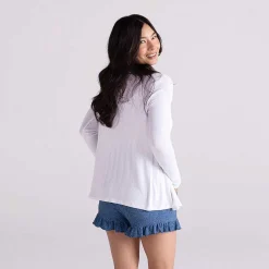 Posh Peanut Women'S French Terry Ruffled Shorts Store