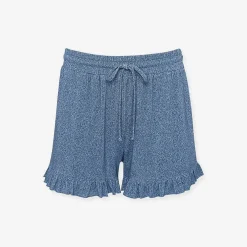 Posh Peanut Women'S French Terry Ruffled Shorts Store