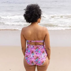 Posh Peanut Women'S Knot Front Piece Swimsuit Sale