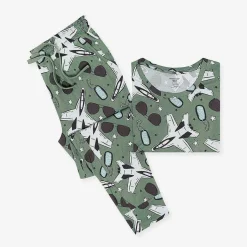 Posh Peanut Women'S Long Sleeve Scoop Loungewear Sale
