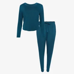 Posh Peanut Women'S Long Sleeve Scoop Loungewear Clearance