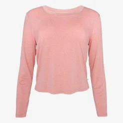 Posh Peanut Women'S Long Sleeve Scoop Loungewear New
