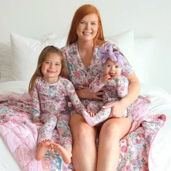Posh Peanut Women'S Luxe Pajama Short Set Flash Sale