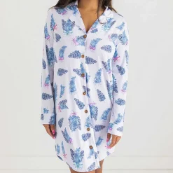 Posh Peanut Women'S Luxe Sleep Shirt Hot