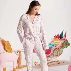 Posh Peanut Women'S Relaxed Pant Luxe Loungewear Flash Sale