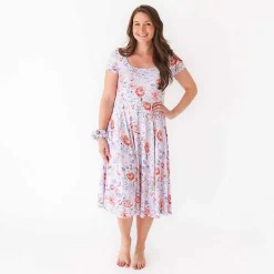 Posh Peanut Women'S Scoop Midi Dress Outlet