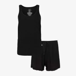 Posh Peanut Women'S Tank Ruffled Short Set Discount