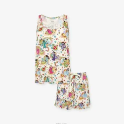 Posh Peanut Women'S Tank Ruffled Short Set Online