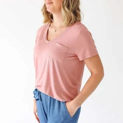 Posh Peanut Women'S V-Neck Tee Shop