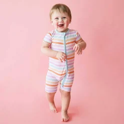 Posh Peanut Zippered Romper Store
