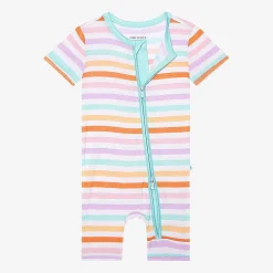 Posh Peanut Zippered Romper Store