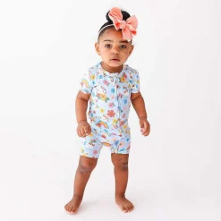 Posh Peanut Zippered Romper Shop