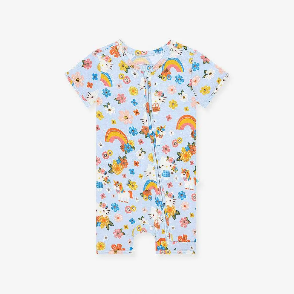 Posh Peanut Zippered Romper Shop