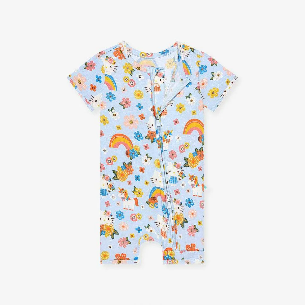 Posh Peanut Zippered Romper Shop