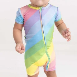 Posh Peanut Zippered Romper Sale