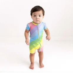 Posh Peanut Zippered Romper Sale