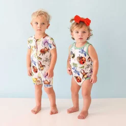Posh Peanut Zippered Romper Shop